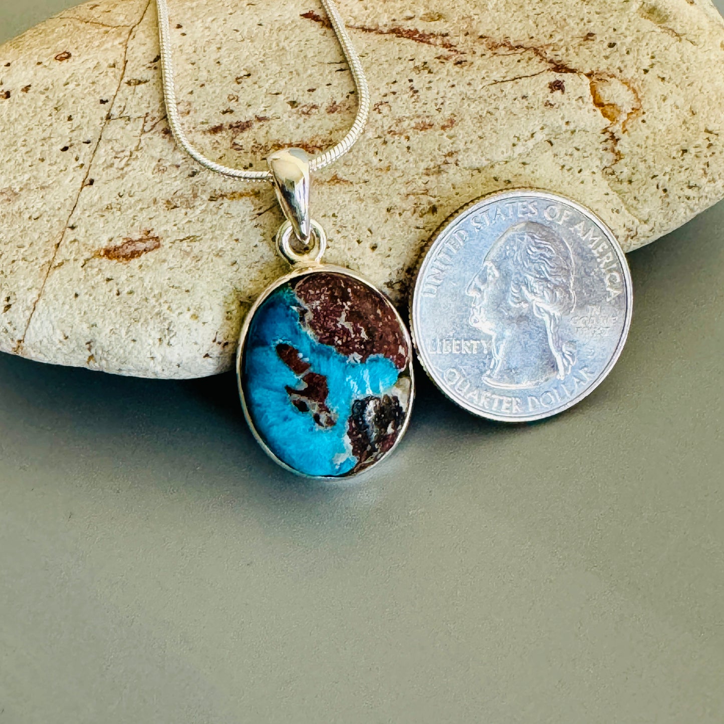Cavansite Pendant