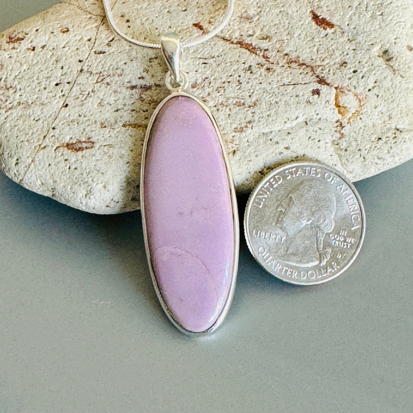 Phosphosiderite Pendant