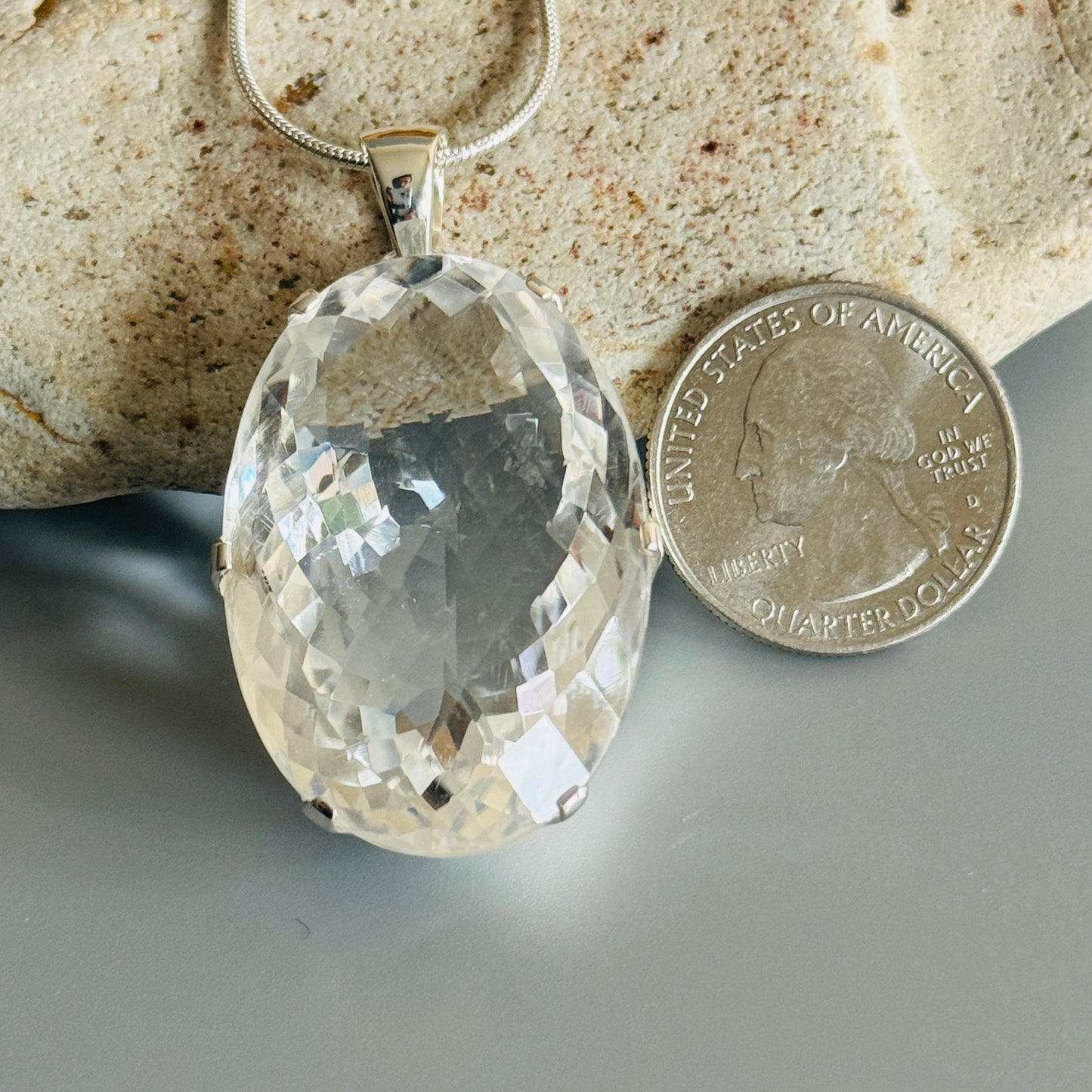 Clear Quartz Pendant