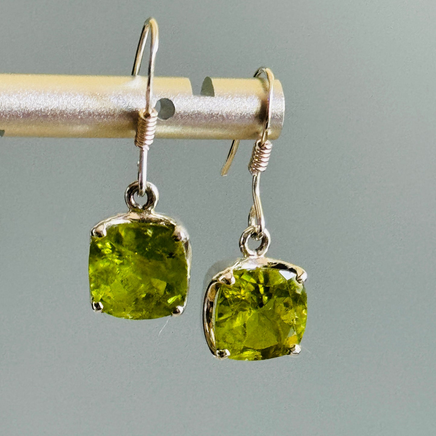 Peridot Gemstone Earrings