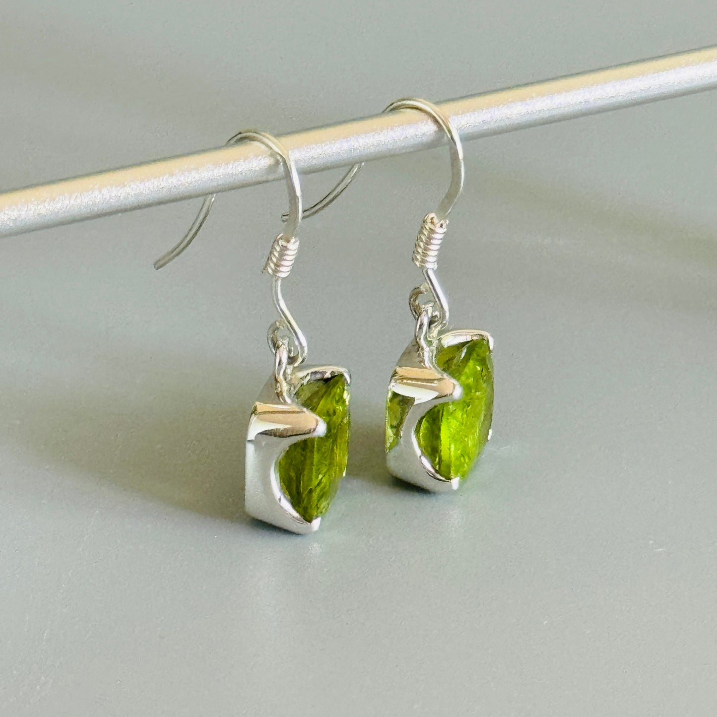 Peridot Gemstone Earrings