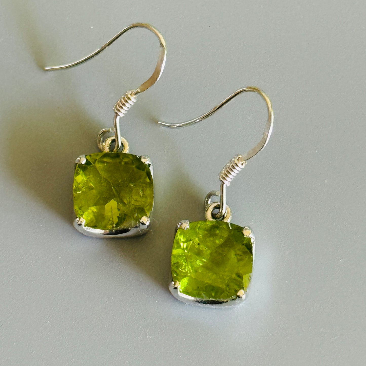 Peridot Gemstone Earrings