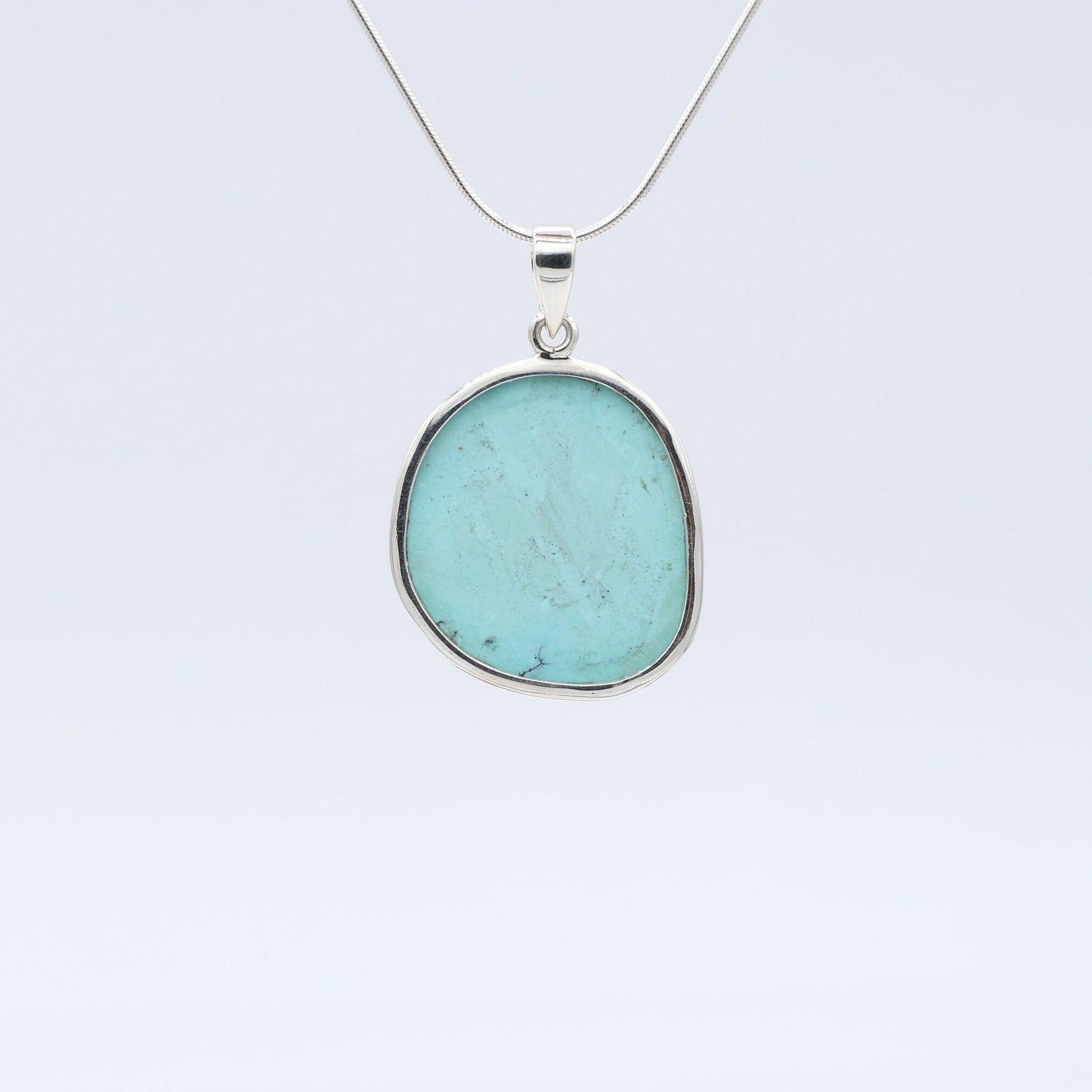 Sterling Silver Turquoise Pendant