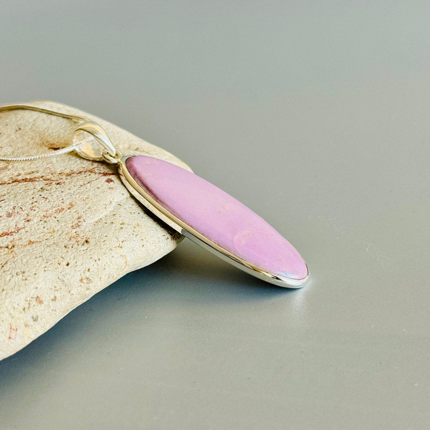 Phosphosiderite Pendant
