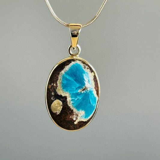 Cavansite Pendant Oval
