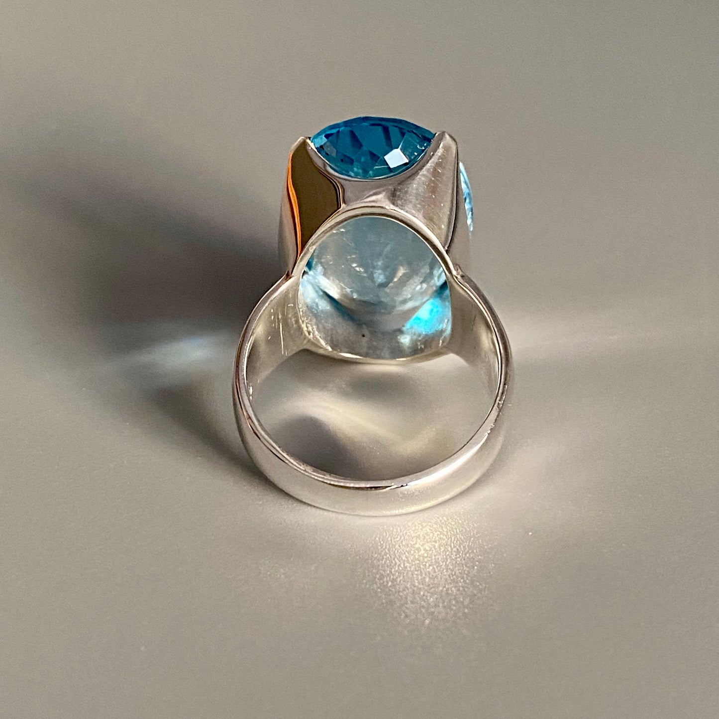 Blue Topaz Ring