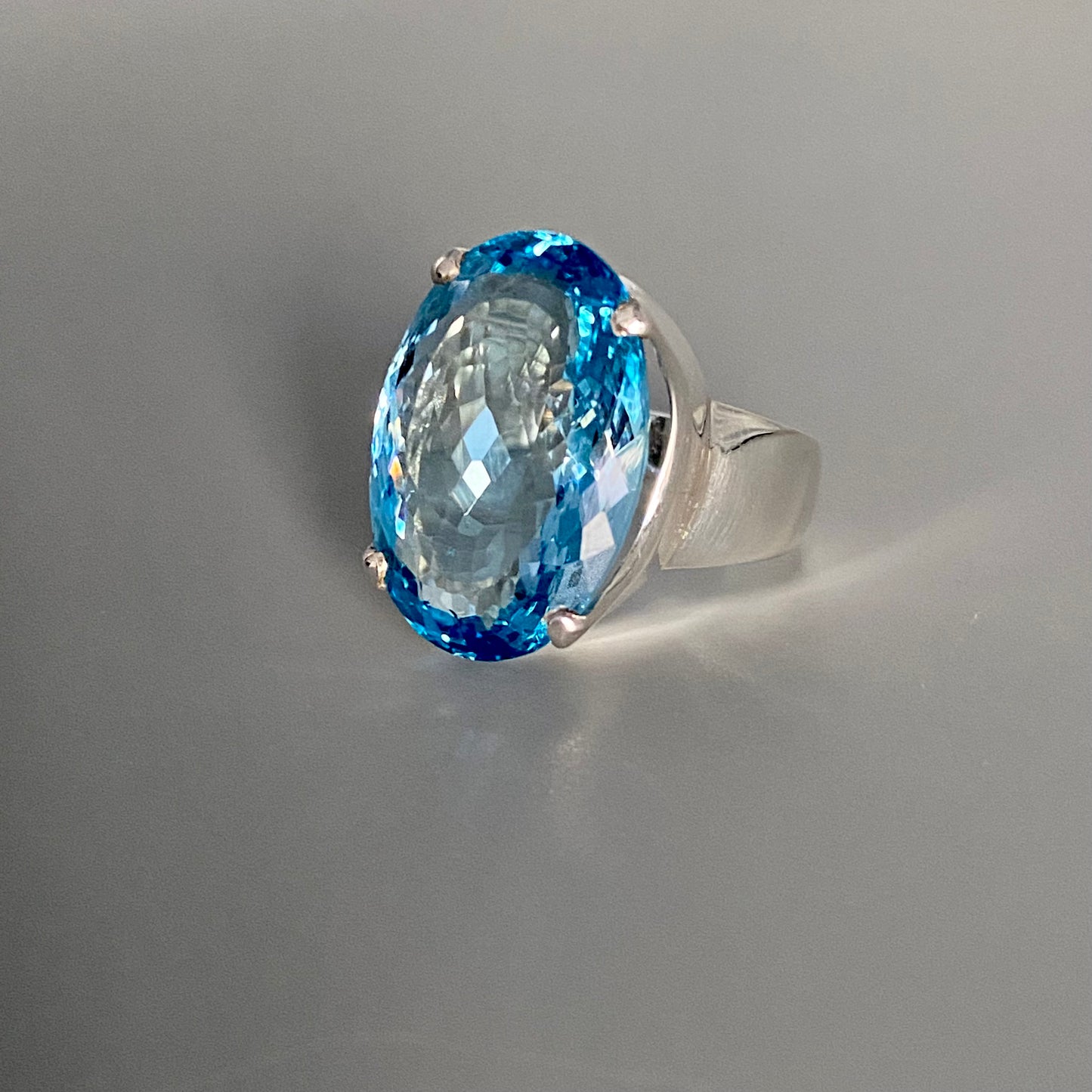 Blue Topaz Ring