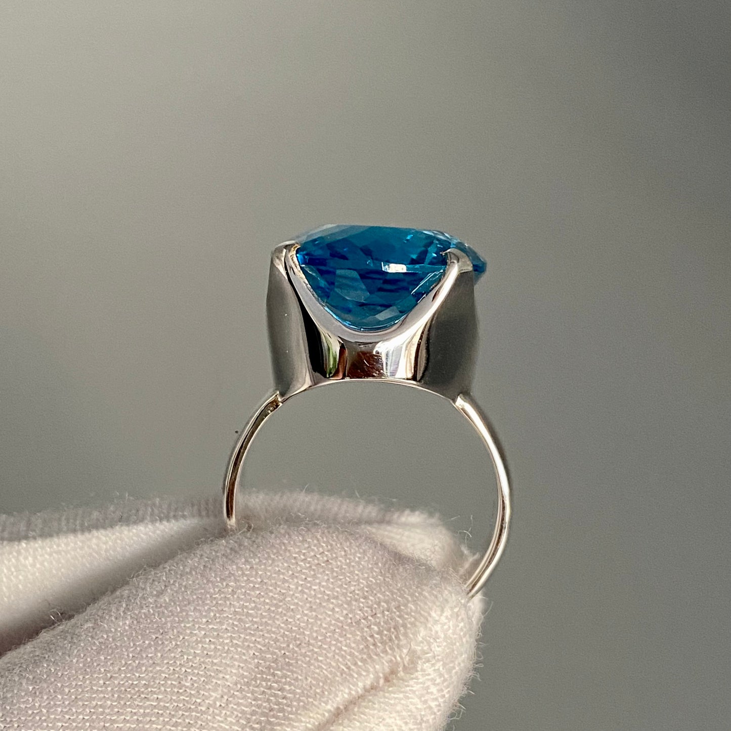 Blue Topaz Ring