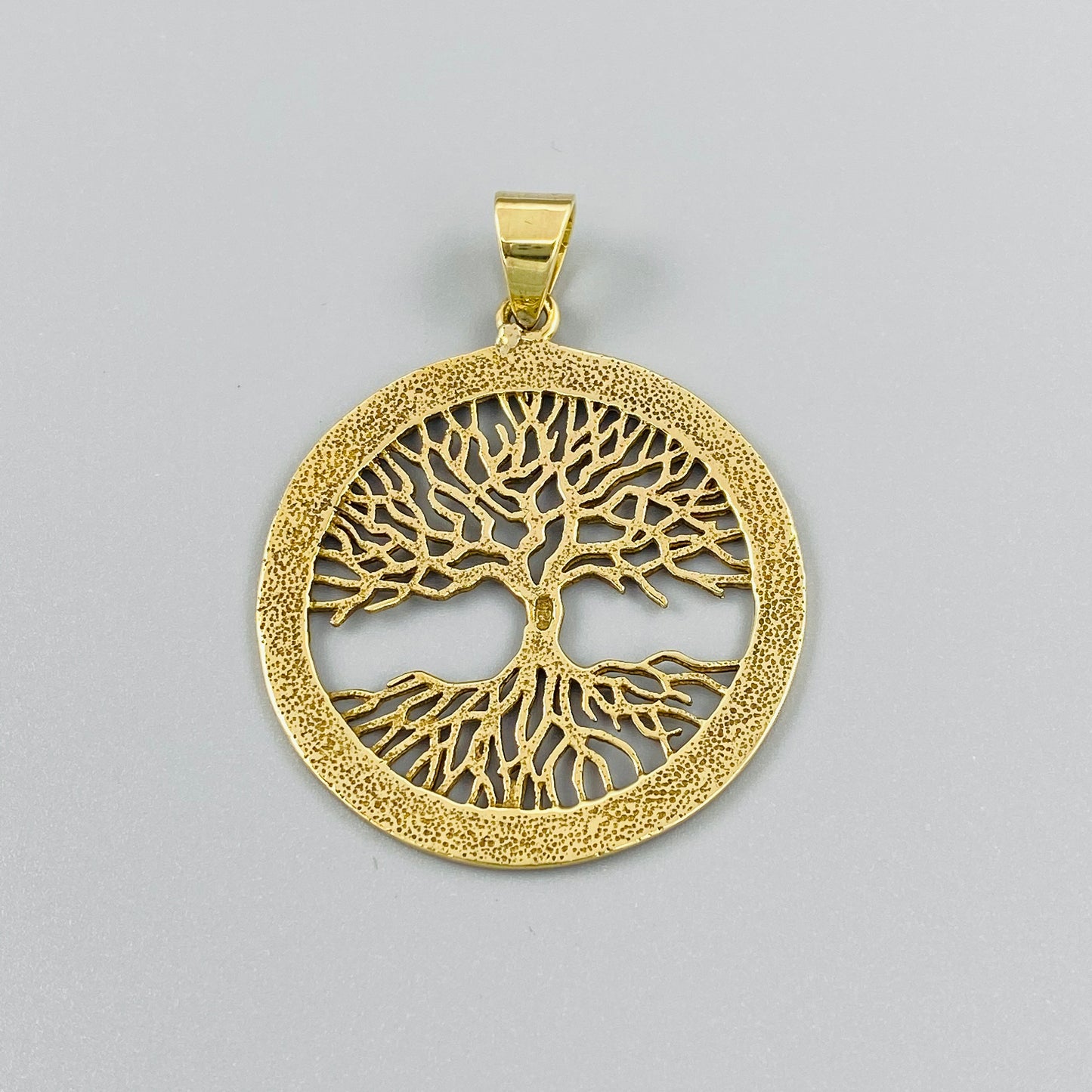 Brass Tree of Life Pendant