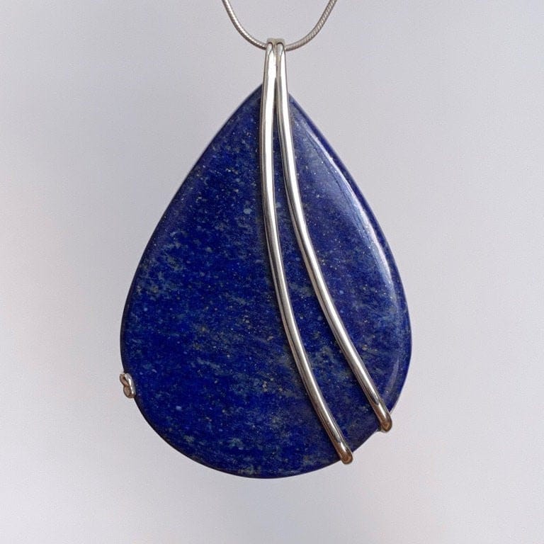 Lapis Lazuli Silver Pendant