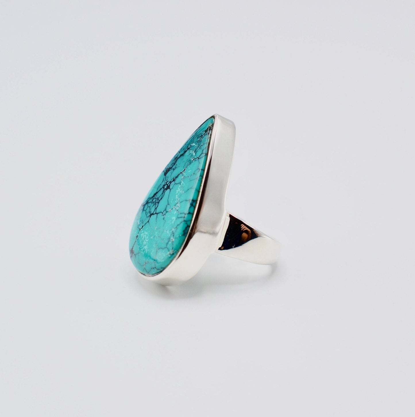 Turquoise Tear Drop Ring