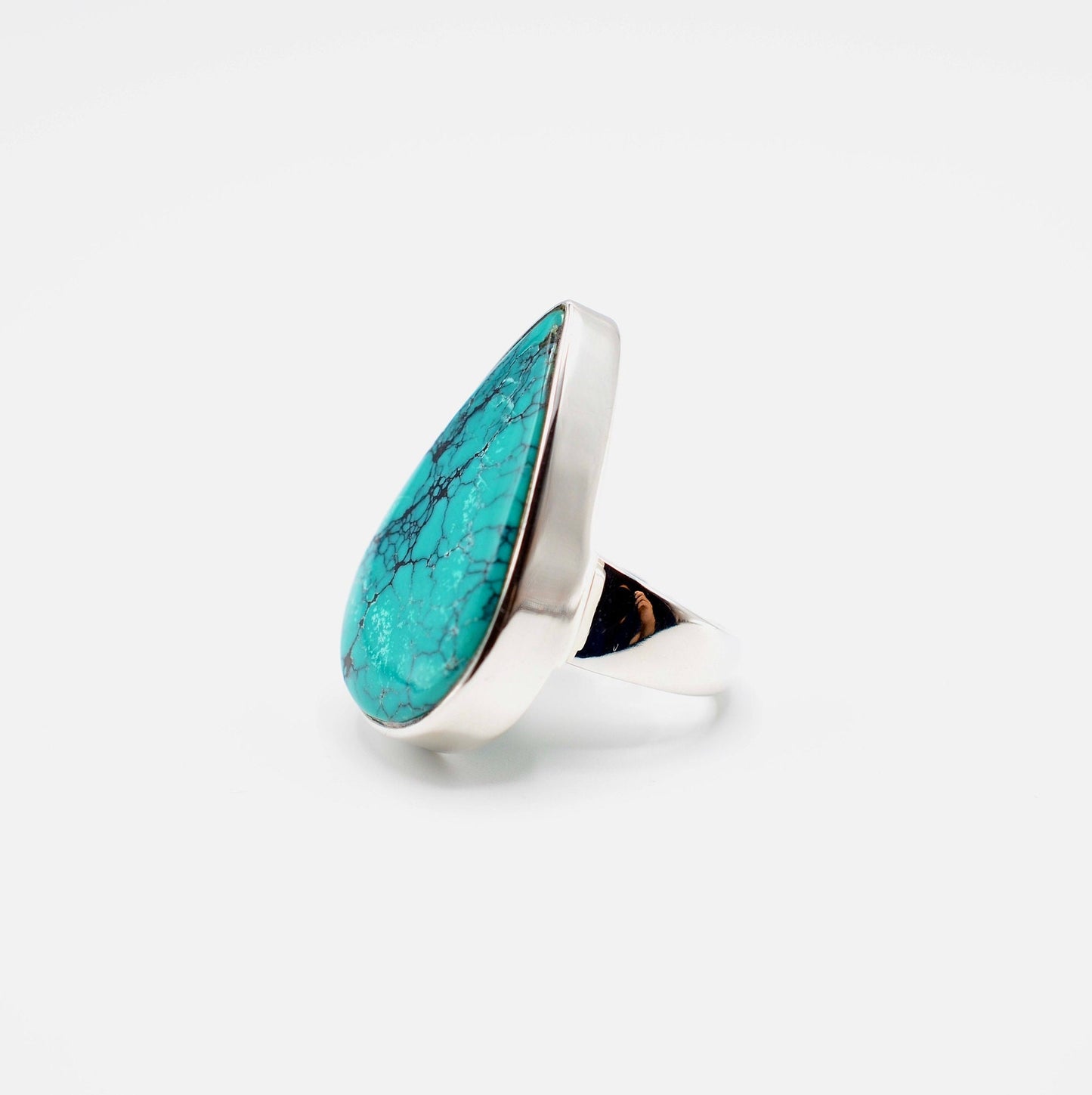 Turquoise Tear Drop Ring