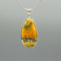 Bumble Bee Jasper Sterling Silver Pendant