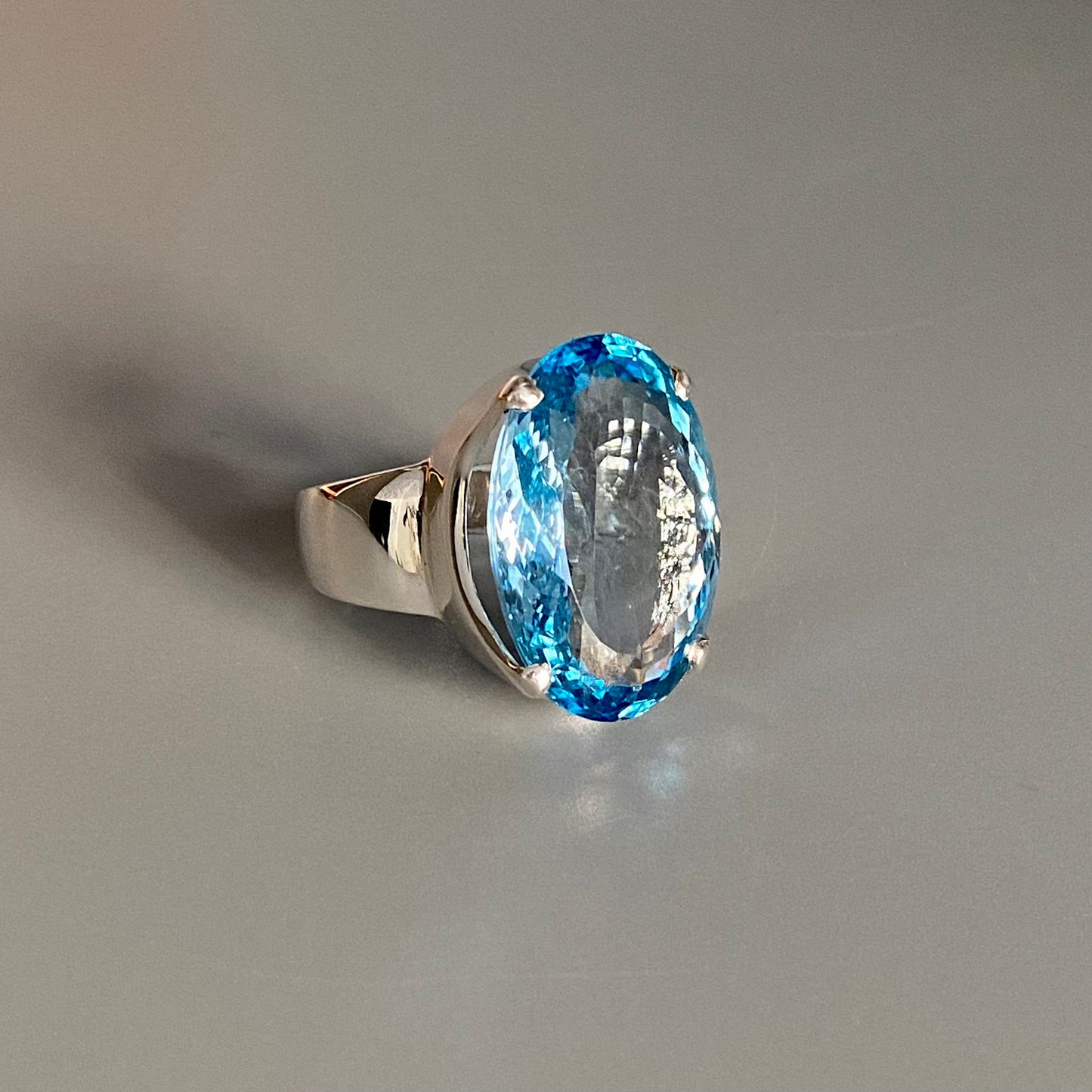 Blue Topaz Ring