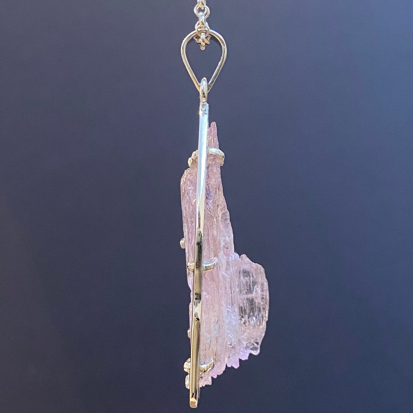 Kunzite Pendant Raw