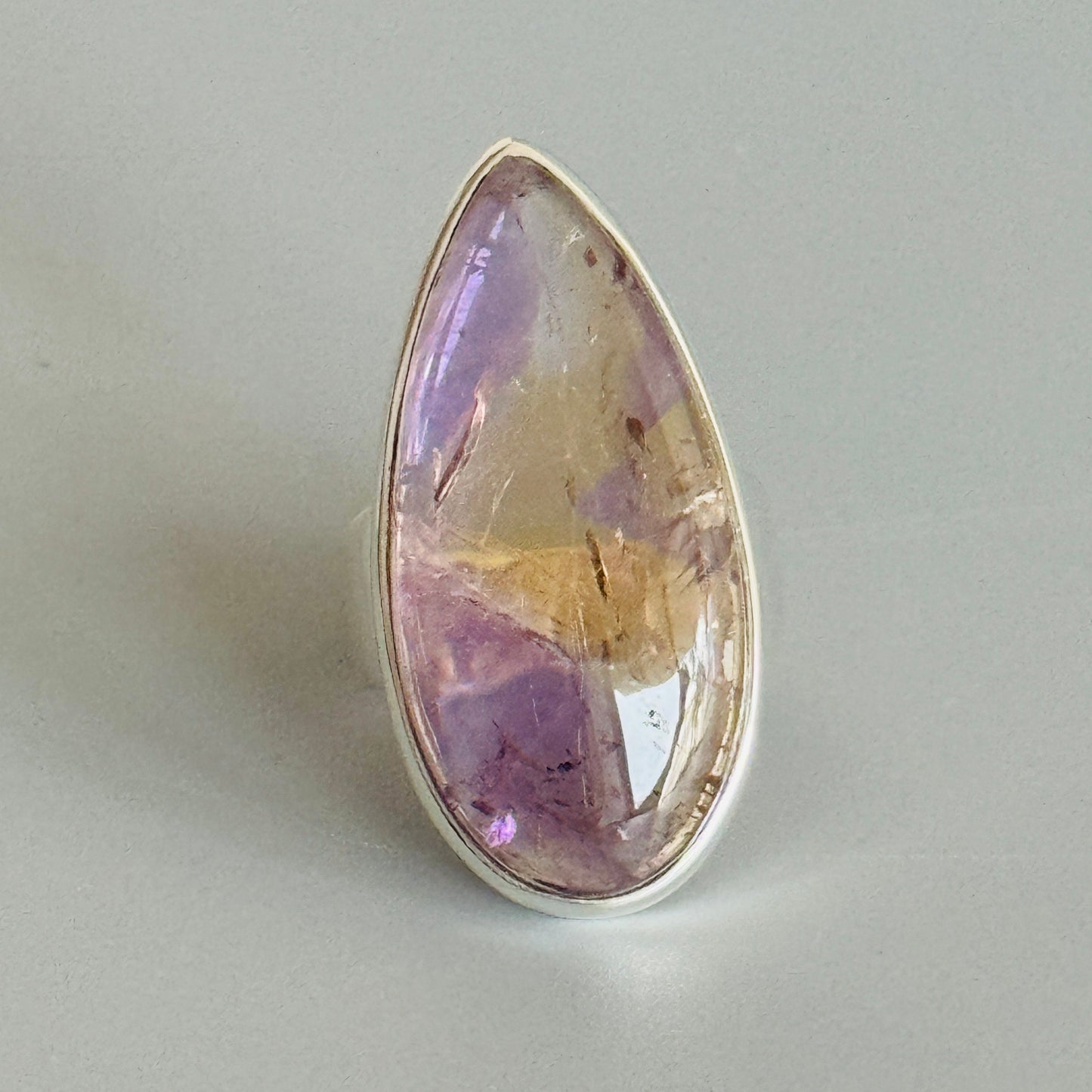 Ametrine Natural Gemstone Ring