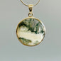 Natural Moss Agate Pendant