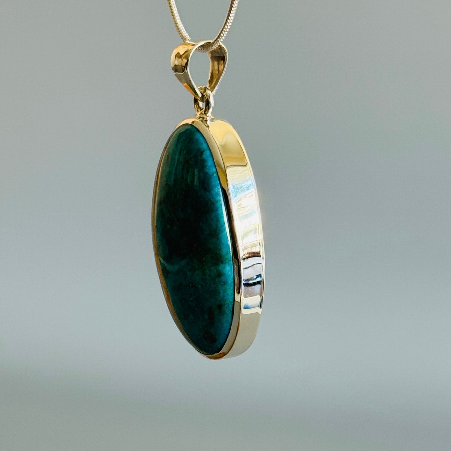 Turquoise Pendant 925 Sterling Silver Pendant